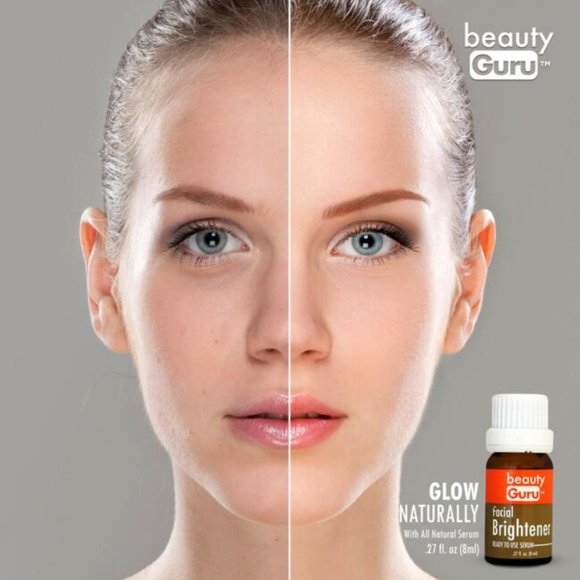 Beauty Guru Vitamin C All Natural Skin Brightening Serum W/Rose Hip Oil (8 ml) - Picture 4 of 6